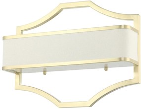 Orlicki Design Gerdo oldalfali lámpa 2x12 W fehér-arany OR84511
