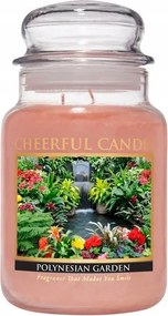 Nagy Polynesian Garden gyertya Cheerful Candle