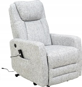 Adonis szürke elektromos összecsukható pihenőszék, függőleges