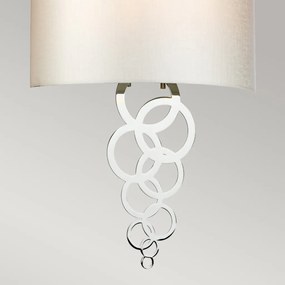 Elstead Lighting Curtis CURTIS-LARGE-PC Fali lámpa 2x60W/E27