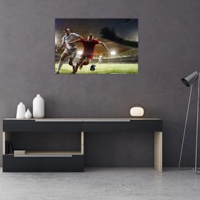Kép - Labdarúgók akcióban (90x60 cm)