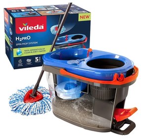Forgó felmosó vödörrel H2PrO – Vileda