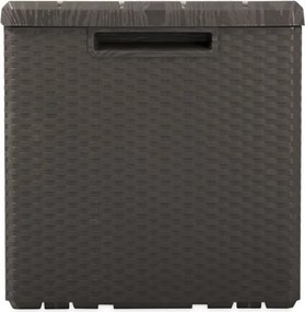 PORTOFINO Kerti műanyag láda 340 L barna