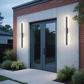 Brilagi - LED kültéri fali lámpatest LUNA LED/24W/230V 4000K IP65 antracit