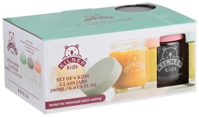Befőttesüveg bébiétel tárolásához 6 db 190 ml - Kilner