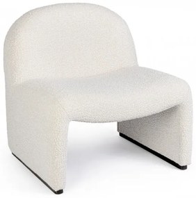 BASSILLA design boucle fotel - beige/szürke