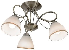 Brilagi - Felületre szerelhető FRED csillár 3xE27/60W/230V átm. 59 cm bronzszínű