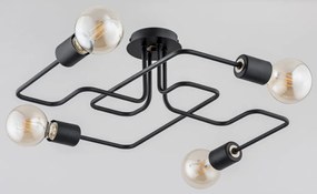 Alfa HOOK 24744 Plafonlámpa 4x60W/E27 IP20