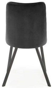 RESTIVO étkezőszék 4 db fekete