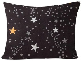 Flanel párnahuzat STELLAR 40x50 cm, sötétszürke