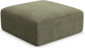 Zöld kordbársony lábtartó Campi – Cosmopolitan Design