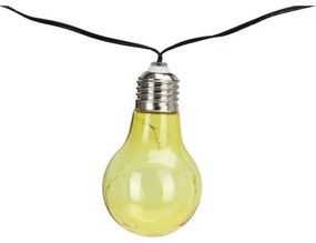 ProGarden napelemes izzólánc színes, 2 m , 10 x 5 LED izzók