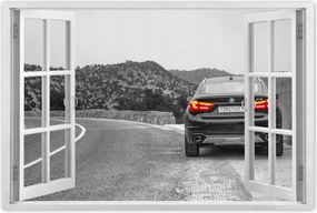 Poszterek 90x60 Bmw fekete X6