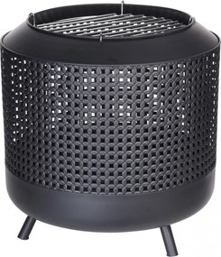 Norma 50cm-es tűzrakó kosár grillráccsal
