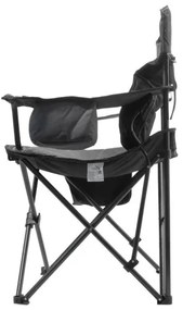 Összecsukható kempingszék szürke