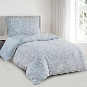 Alabama kék jacquard ágynemű, 140 x 200 cm, 70 x 90 cm