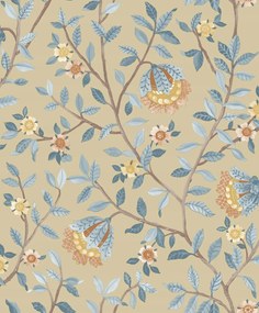 Fali tapéta levelek virágok gallyak Botanique B19902 Ugepa