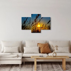 Kép - naplemente a réten (90x60 cm)