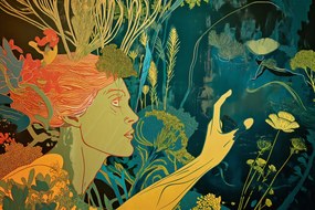 Poszter 45x30cm Hívás Flórába