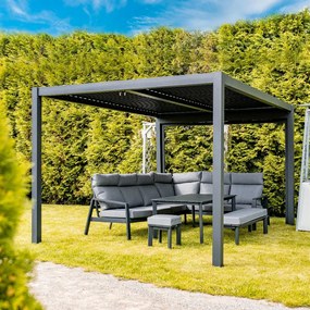 Luxe alumínium pergola 3x4
