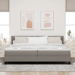Boxspring ágy matraccal matracmal Tópszínű 200 x 200 cm