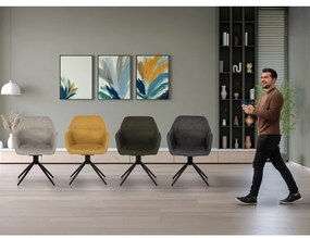 Szürke Szövet Étkezőszék. HC-536 GREY2