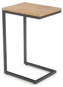 Dohányzóasztal AURIA tölgy/fekete