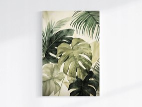 Vászonkép Canvas Akvarell Természet Növények Monster 80x120