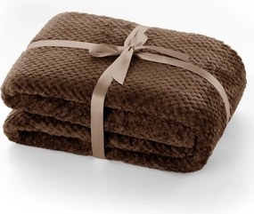 Henry barna mikroszálas takaró, 220 x 240 cm - DecoKing