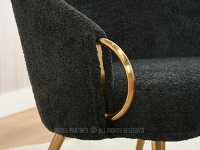 Fotel Carma F (fekete + arany). 1109980