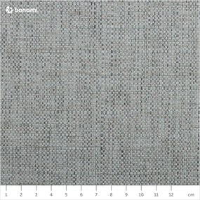 Mentazöld kárpitozott ágyneműtartós franciaágy ágyráccsal 200x200 cm Elizabeth – Micadoni