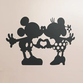 Vidám Fal |  Falmatrica Mickey és Minnie fekete