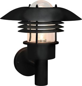 ELSTEAD MALMO-W-BLK MALMO Modern Kültéri Fali Lámpa Fekete E27 IP44