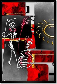 Poszterek keretben 40x60 Örömtánc