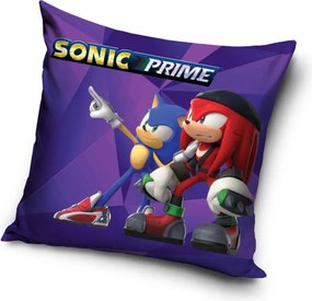 Sonic a sündisznó Mission párnahuzat 40x40 cm Velúr