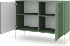 ISEO KOMODA IS02 2D SMOKE GREEN/N.ZŁOTE/U.ZŁOTE