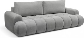 Lutario kanapé ágyneműfunkcióval - szürke Venice 2023 vízlepergető szövet