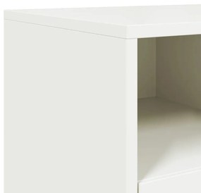 fehér acél TV-szekrény 100,5 x 39 x 43,5 cm
