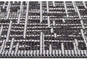 Sötétszürke kültéri szőnyeg 115x170 cm Clyde Telu – Hanse Home