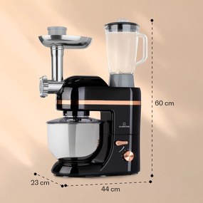 Lucia Elegance, konyhai robotgép, mixer, húsdaráló, 2000 W, BPA mentes