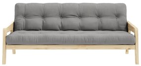 Grab szürke kinyitható kanapé 204 cm - Karup Design