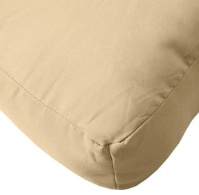 2 db melange bézs szövet raklappárna