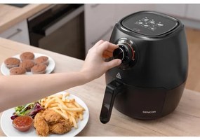 Sencor - Forró levegős sütő 3,5 l 1300W/230V fekete