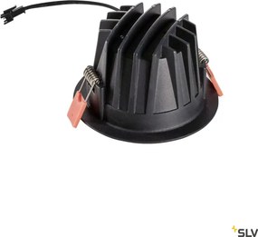 SLV 1003841 NUMINOS DL M Fürdőszobai Beépíthető Lámpa Fekete LED IP44