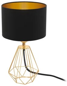 Eglo 95788- Asztali lámpa CARLTON 2 1xE14/60W/230V