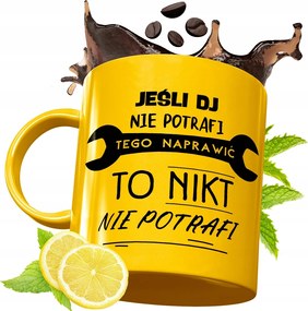 Arany Prémium Bögre Dj-nek Születésnapra Ajándék Nyomtatott Fotóval