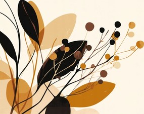 Poszter 76x60,5cm Őszi sziluettek