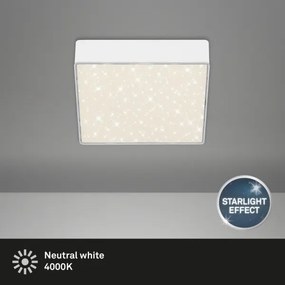 Briloner 7076-416 - LED Mennyezeti lámpa STAR SKY LED/11W/230V 15x15 cm fehér
