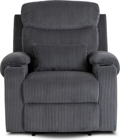 Dönthető fotel szürke kordbársony, TORRES