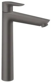 Hansgrohe Talis E magas mosdó csaptelep leeresztőszelep nélkül csiszolt fekete króm 71717340